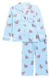 Nordstrom Kids' Print Pajamas In Blue