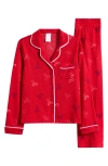 Nordstrom Kids' Print Pajamas In Red