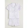 Nordstrom Kids' Print Two-piece Short Pajamas In Purple