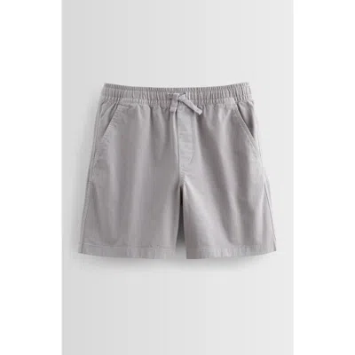 Nordstrom Kids' Essential Stretch Twill Shorts In Grey Sleet