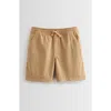 Nordstrom Kids' Essential Stretch Twill Shorts In Tan Stock