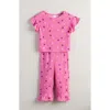 Nordstrom Kids' Rib Knit Pajamas In Pink