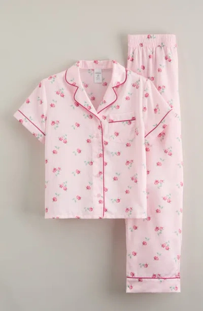 Nordstrom Kids' Satin Pajamas In Pink