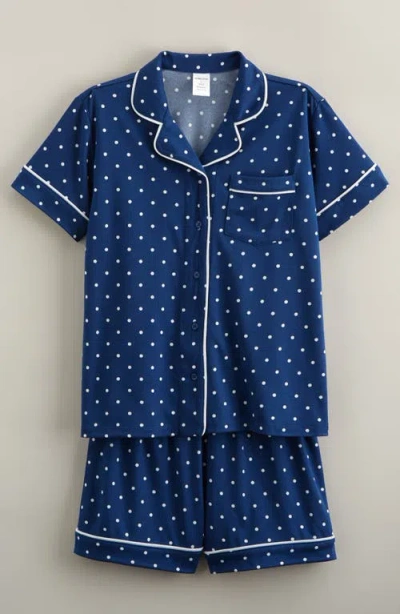 Nordstrom Kids' Short Pajamas In Blue