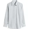 Nordstrom Kids'  Solid Dress Shirt In Grey Silk