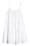 NORDSTROM KIDS' TIERED COVER-UP DRESS