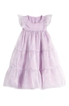 Nordstrom Kids' Tiered Party Dress In Purple Petal