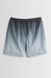 Nordstrom Kids' Volley Swim Trunks In Gray