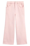 Nordstrom Kids' Wide Leg Jeans In Pink Lotus