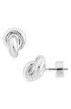 Nordstrom Knot Stud Earrings In Metallic