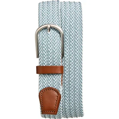 Nordstrom Koa Woven Elastic Belt In Blue