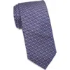 Nordstrom Langley Geometric Pattern Silk Jacquard Tie In Blue