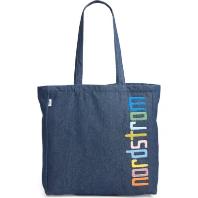 Nordstrom Large 125th Anniversary Tote In Blue