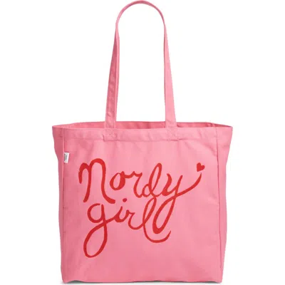 Nordstrom Large 125th Anniversary Tote In Pink