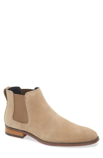 Nordstrom Lawrence Chelsea Boot In Tan Burro