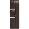 Nordstrom Marco Burnished Leather Belt In Black