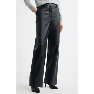 Nordstrom Leather Pants In Black
