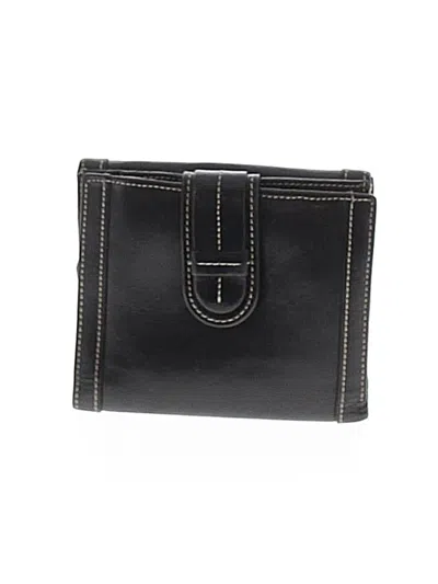 Pre-owned Nordstrom Leather Wallet In Black