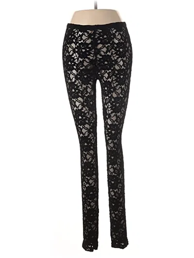 Pre-owned Nordstrom Leggings In Black