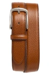 Nordstrom Leland Leather Belt In Brown