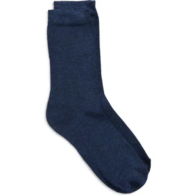 Nordstrom Lightweight Crew Socks In Blue
