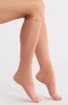 Nordstrom Lightweight Slouchy Wool Blend Knee High Socks In Brown