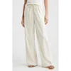 Nordstrom Linen Blend Drawstring Pants In White