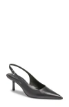 Nordstrom Liza Slingback Pointed Toe Pump In Black