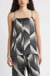 Nordstrom Long Camisole In Gray