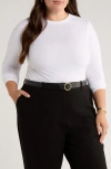 Nordstrom Long Sleeve T-shirt In White