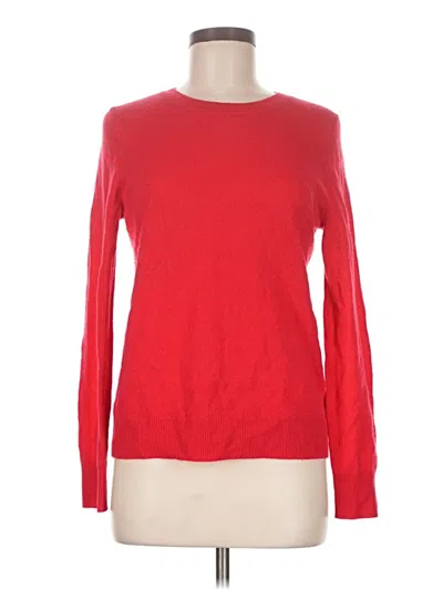 Pre-owned Nordstrom Long Sleeve T-shirt In Red