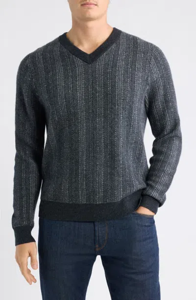 Nordstrom Lux Cashmere Sweater In Black