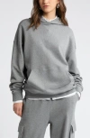 NORDSTROM NORDSTROM LUXE ORGANIC COTTON HOODIE