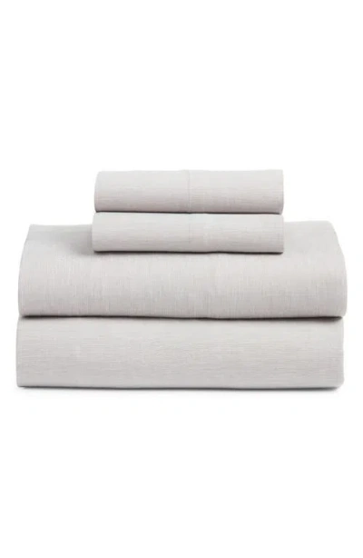 Nordstrom Lyocell & Linen Blend Sheet Set In Grey Opal