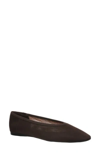 Nordstrom Maddox Mesh Flat In Brown