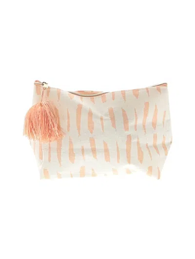 Pre-owned Nordstrom Makeup Bag In Ivory