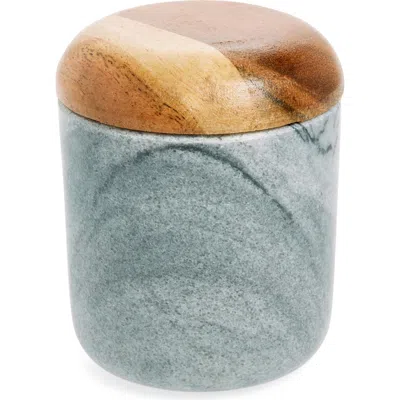 Nordstrom Marble Salt Cellar In Grey Wave Marble