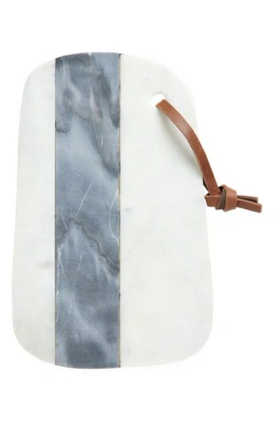 Nordstrom Marble Serving Tray In White Cloud Marble