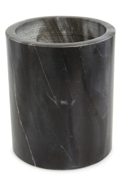 Nordstrom Marble Utensil Crock In Grey Wave Marble
