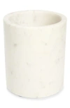 Nordstrom Marble Utensil Crock In White Cloud Marble