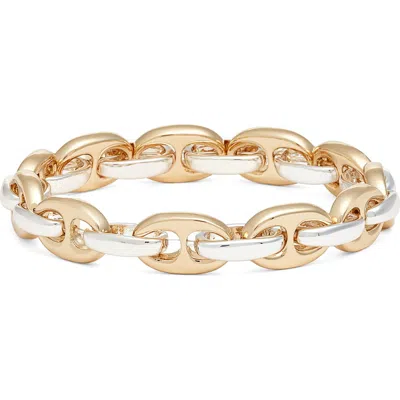 Nordstrom Marine Link Stretch Bracelet In Gold