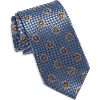 Nordstrom Medallion Silk Tie In Gold