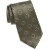 Nordstrom Medallion Silk Tie In Gold