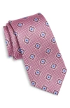 Nordstrom Medallion Silk Tie In Orange
