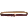 Nordstrom Melony Leather Belt In Red
