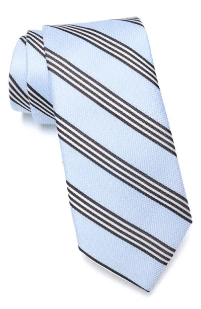 Nordstrom Menson Stripe Silk Tie In Blue