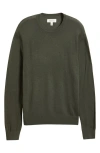 Nordstrom Merino Wool Crewneck Sweater In Green