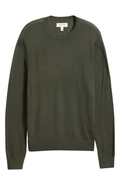 Nordstrom Merino Wool Crewneck Sweater In Green