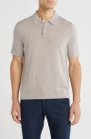 Nordstrom Merino Wool Polo In Gray