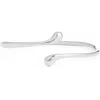 Nordstrom Metal Droplet Cuff Bracelet In Rhodium